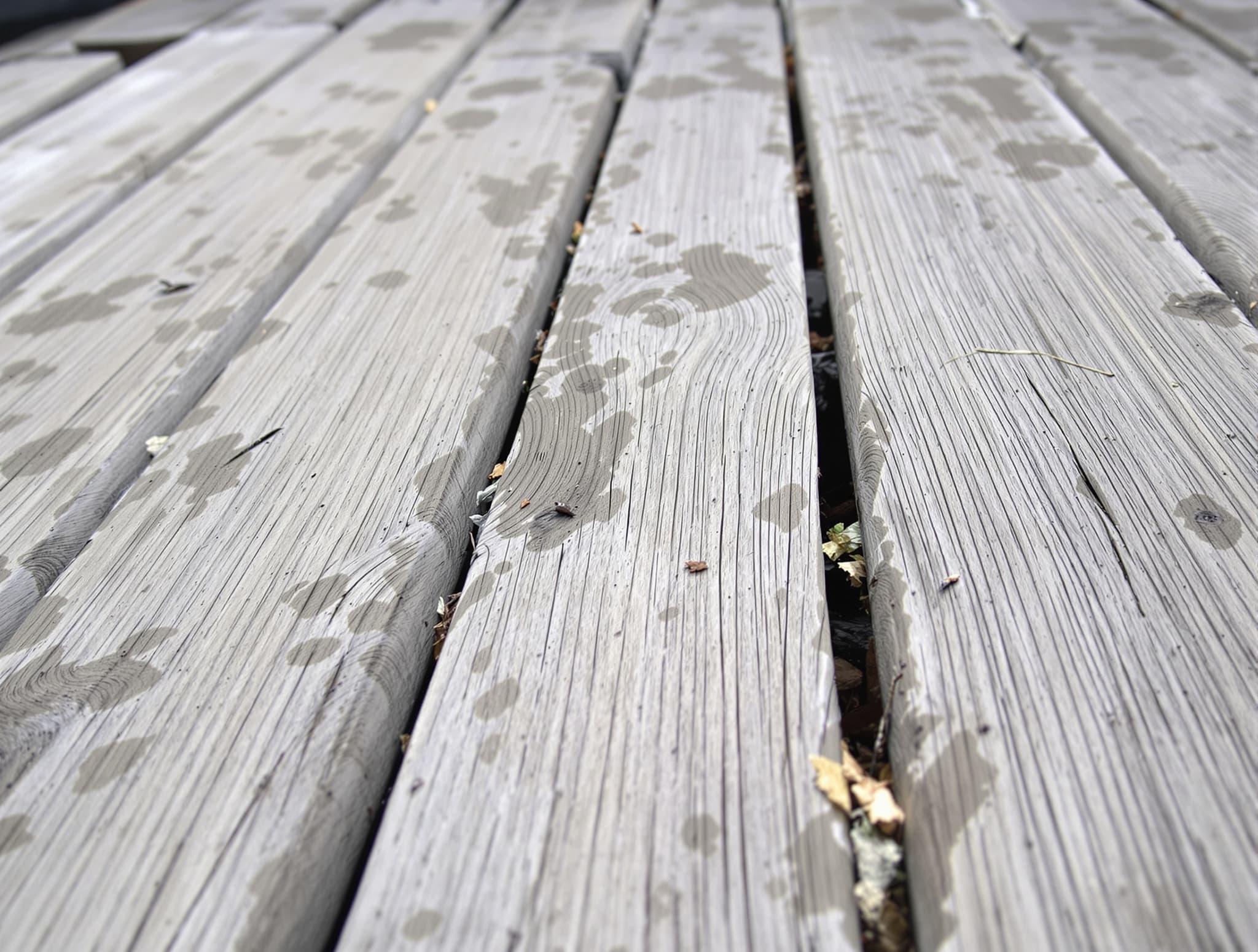 Before — Bethpage split — heavy canopy, north-side mildew