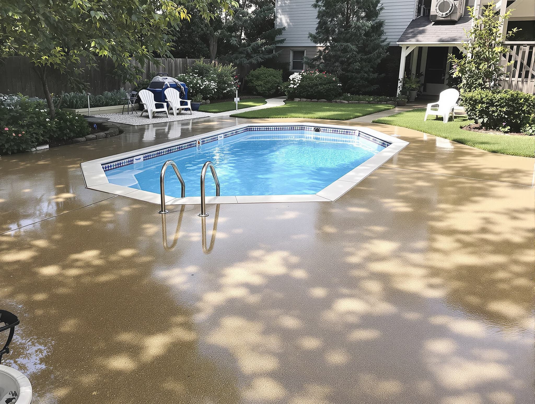 After — Commack split — full exterior